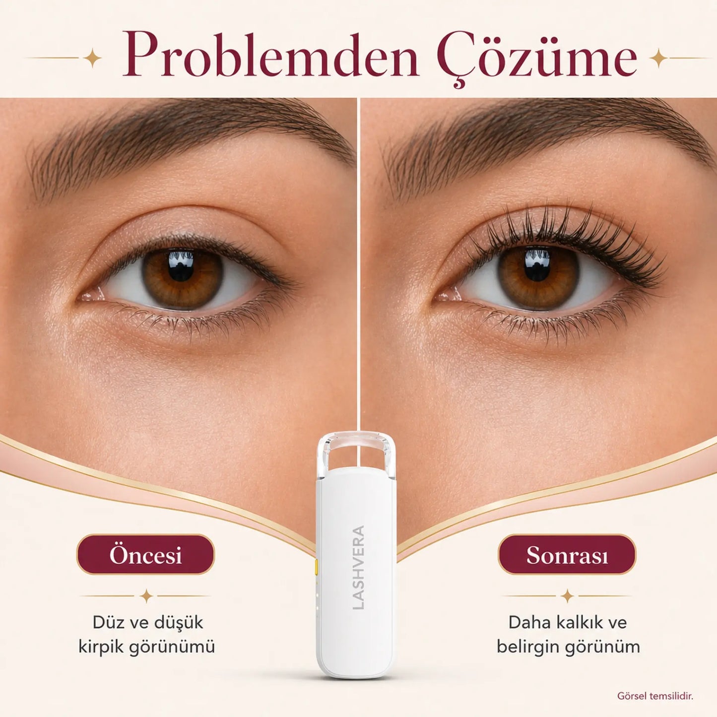 Lashvera™ Isıtmalı Kirpik Kıvırıcı
